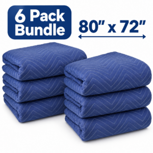 6-Pack Moving Blankets – Rental